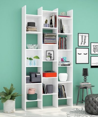 Luna Triple Bookcase