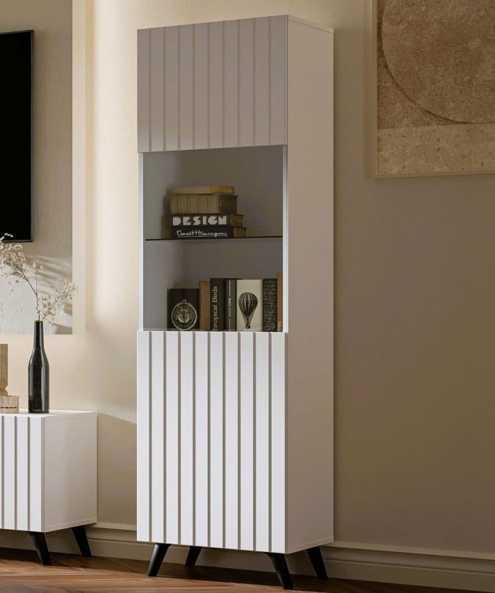 Mars Tall Display Cabinet