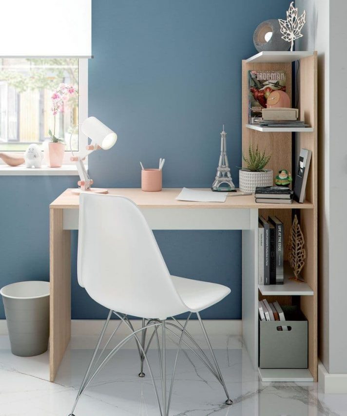 Eris Desk With Bookcase