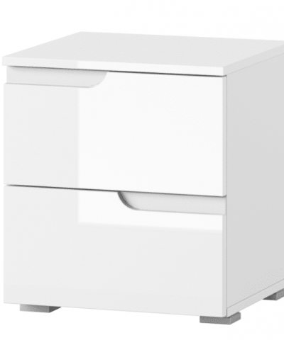 Jupiter 2 Drawer Bedside Table