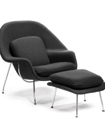 Womb Chair with Ottoman