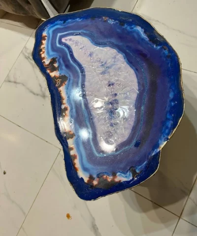 Handmade Geode Coffee Table